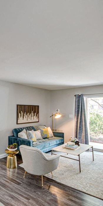 Woodside living room