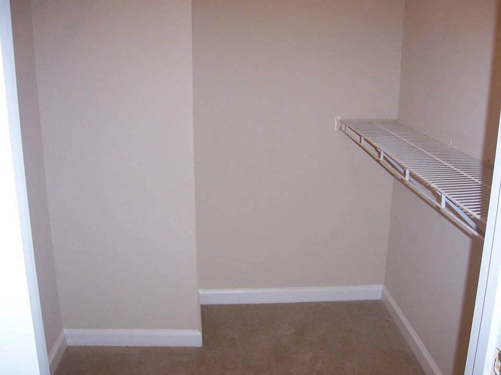 large walk in closet