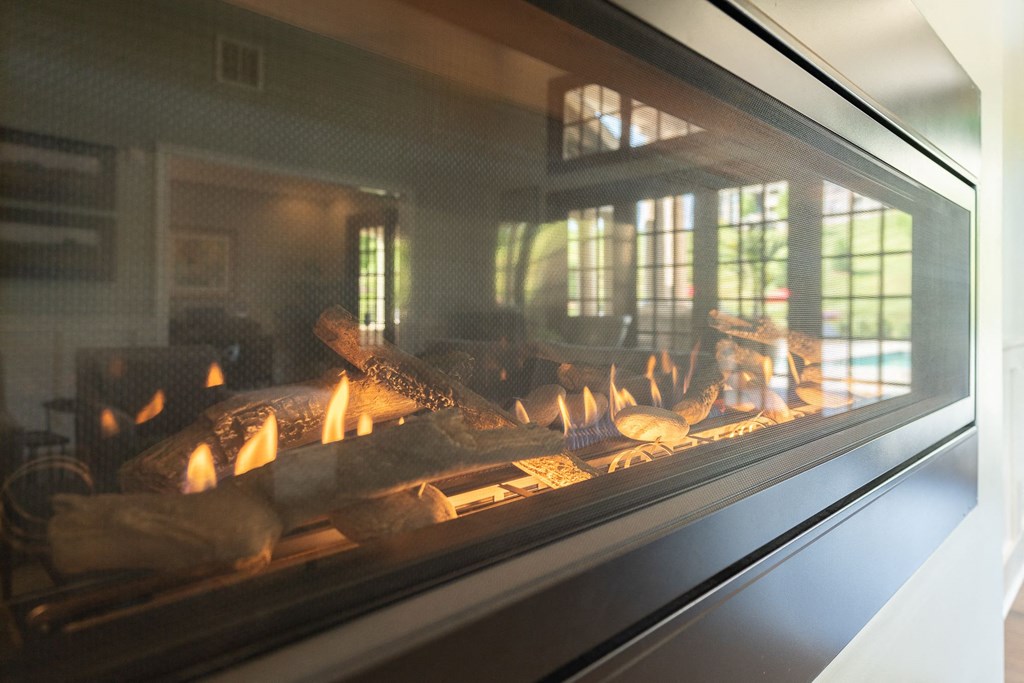 Clubhouse Fireplace at Greystone Pointe, Knoxville, TN