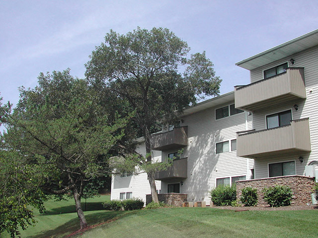 Mountain View apartment exterior.