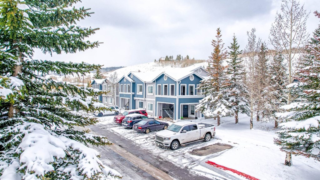 the lodge at snowbird during the winter