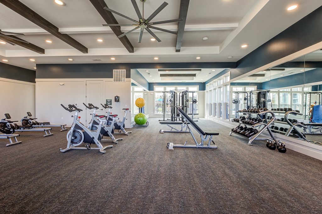 the gym at the preserve at green valley apartments co