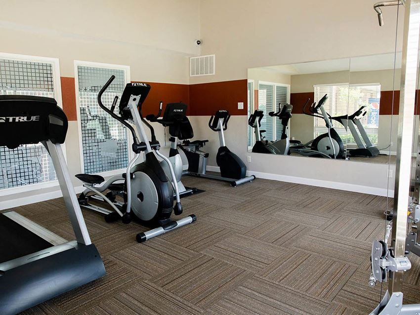 Fully Equipped Fitness Center Fully Equipped Fitness Center at Hawthorne House, Midland, TX, 79705 - Photo Gallery