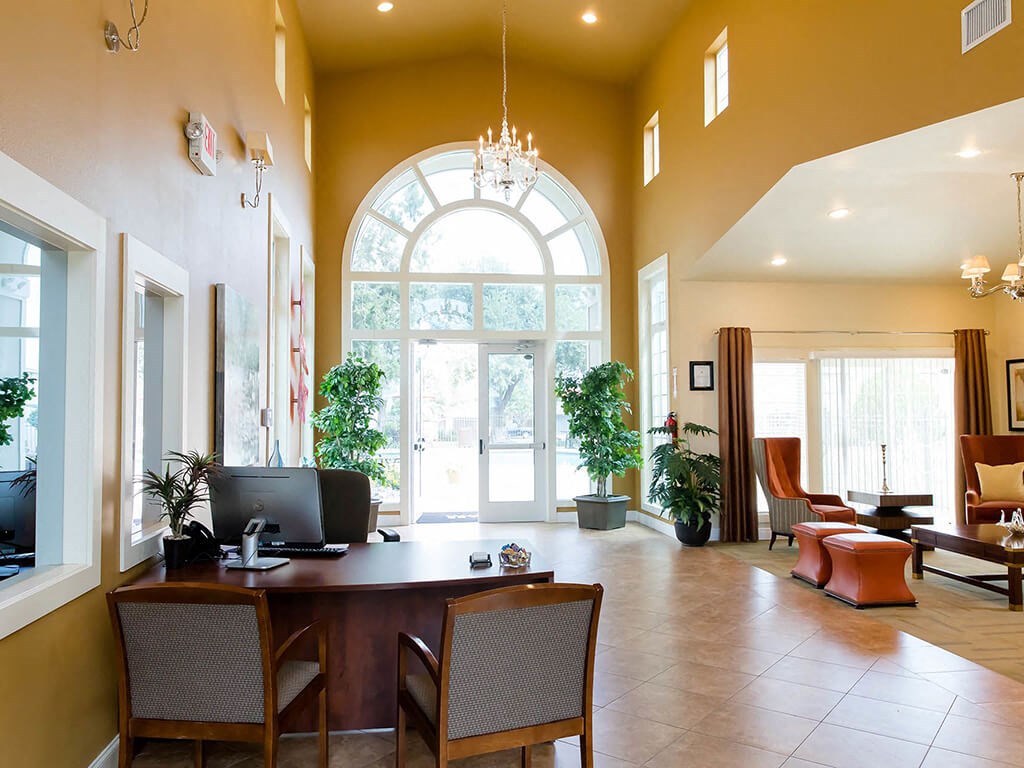 Community Clubroom at Aviare Place, Midland, 79705