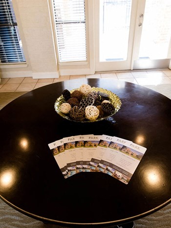 Decorative Table Decorative Table at Park at Caldera, Texas - Photo Gallery 5
