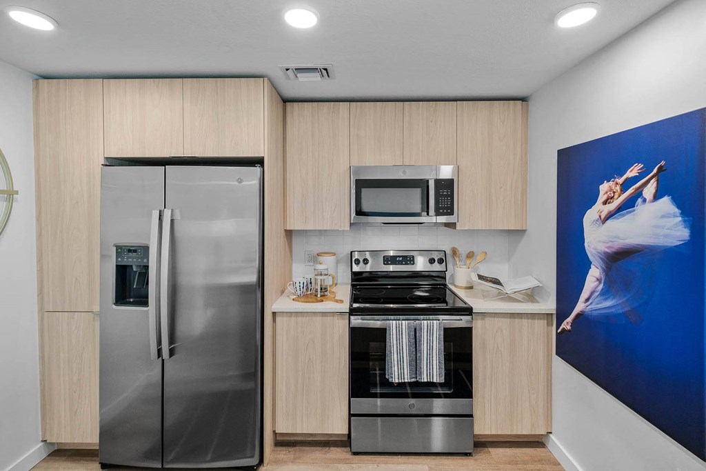 Kitchen Appliances at Altis Blue Lake, Lake Worth, Florida