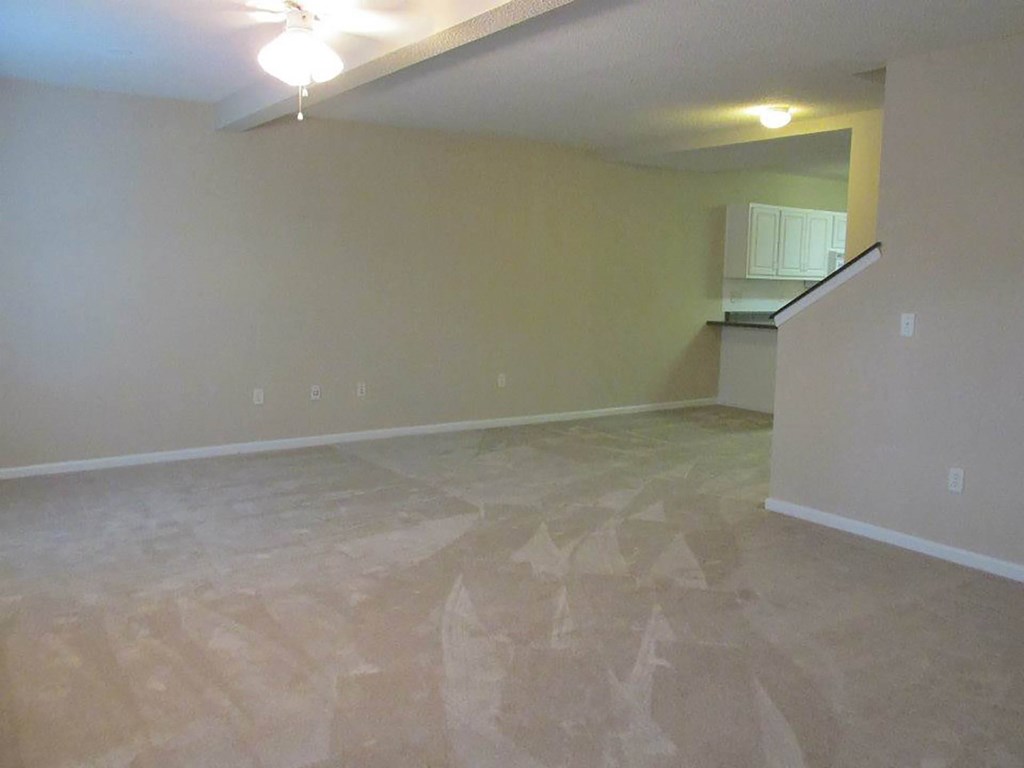 furnished living room