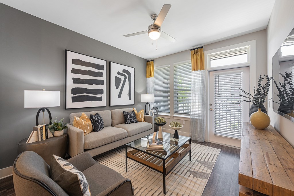 populus westside  living room