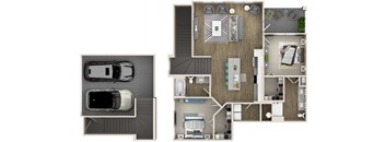 bedroom floor plan an in 2 bed 2 bath
