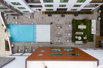 ATLAS AT GERMANTOWN AERIAL SHOT OF POOL