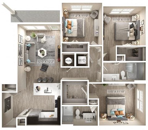 Icon Apartment Homes At Ferguson Farm