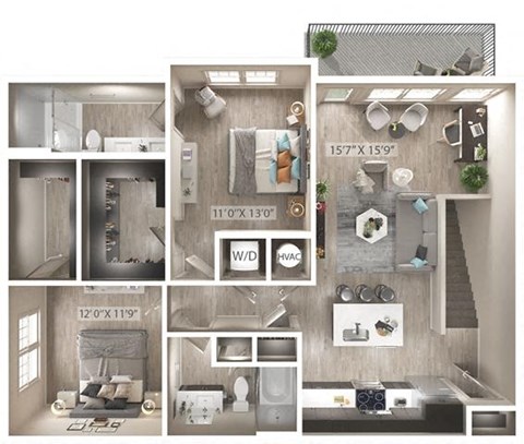 Icon Apartment Homes At Ferguson Farm