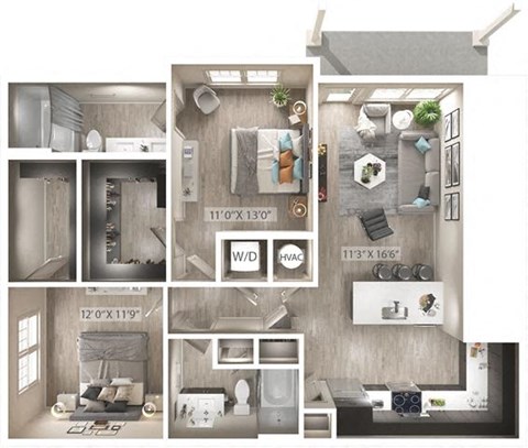 Icon Apartment Homes At Ferguson Farm