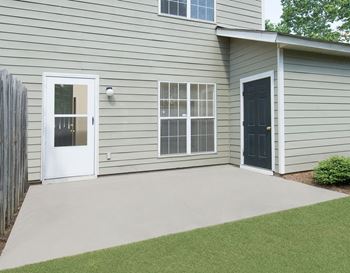 private patio