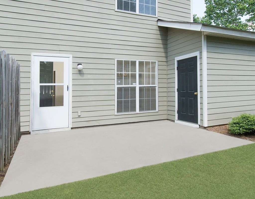 exterior private patio