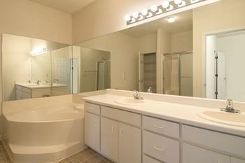 garden tub in master bath