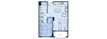 a blueprint of a floor plan of a house