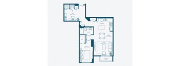 bedroom floor plan | the mansions on the park