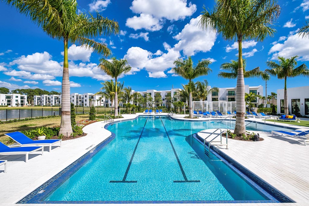 a swimming pool at the resort at longboat key club at Altis Blue Lake, Florida, 33467