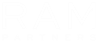 A logo with the letters RAM in white on a green background.