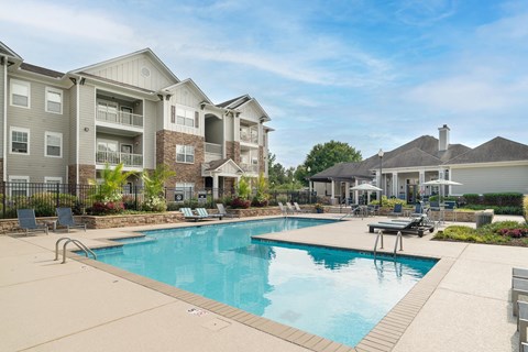 Vintage Creekwood Park's Resort Style Pool. Open Year Round.