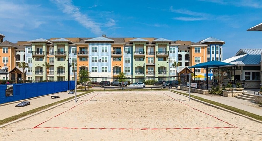 Two-Bedroom Apartments In Lewisville, TX - Hebron 121 Station - Sand Volleyball And Cornhole