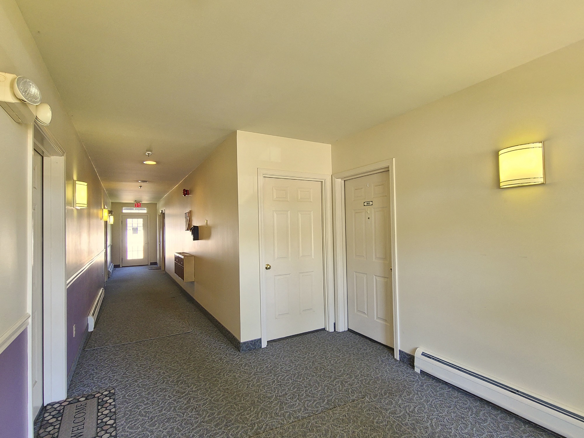 Chatham Green communal hallway