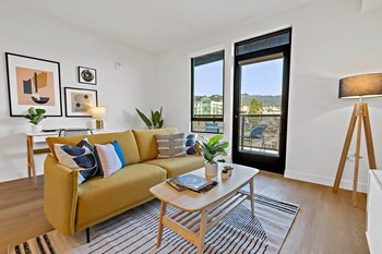 Blake - B6 Floor Plan - One Bedroom - 700sf - Living Room View 04 - Photo Gallery 3