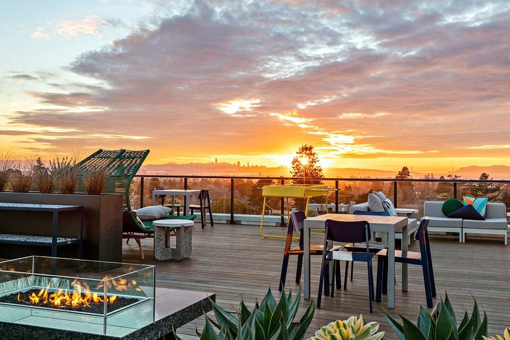 Blake at Berkeley Apartments - Rooftop View 02