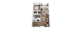 A2 Floorplan - The Upland Apartments