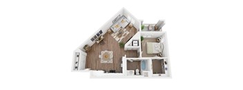 A4 Floorplan - The Upland Apartments