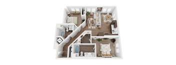 B5 Floorplan - The Upland Apartments