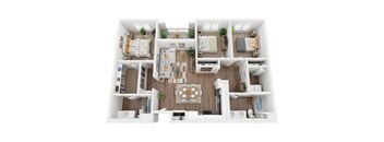C2 Floorplan - The Upland Apartments