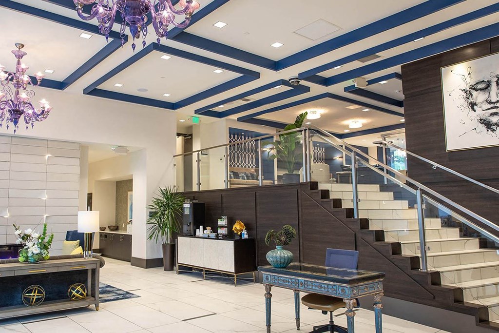 Blu Bellevue Lobby Entrance