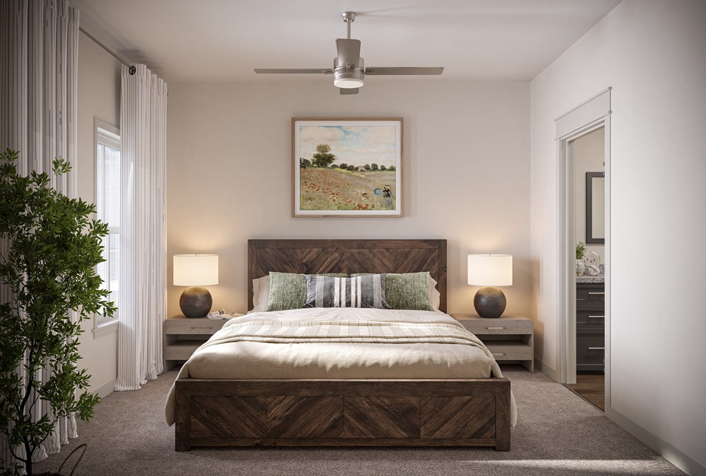 Allier Foley master bedroom