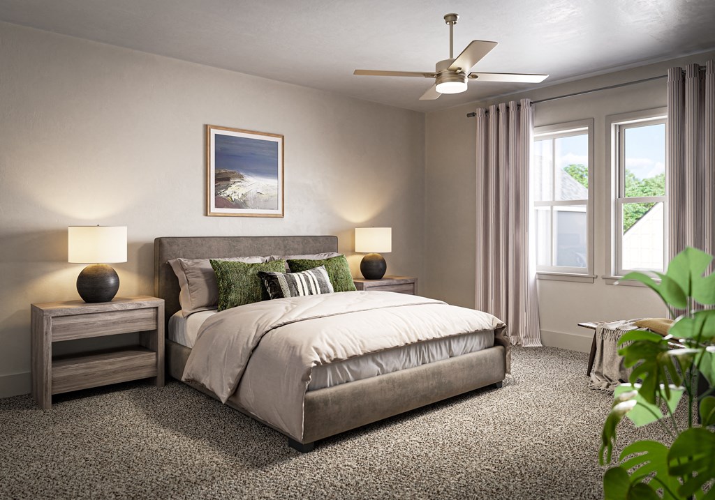 Spacious Bedroom at Allier Gulf Shores, Gulf Shores, AL