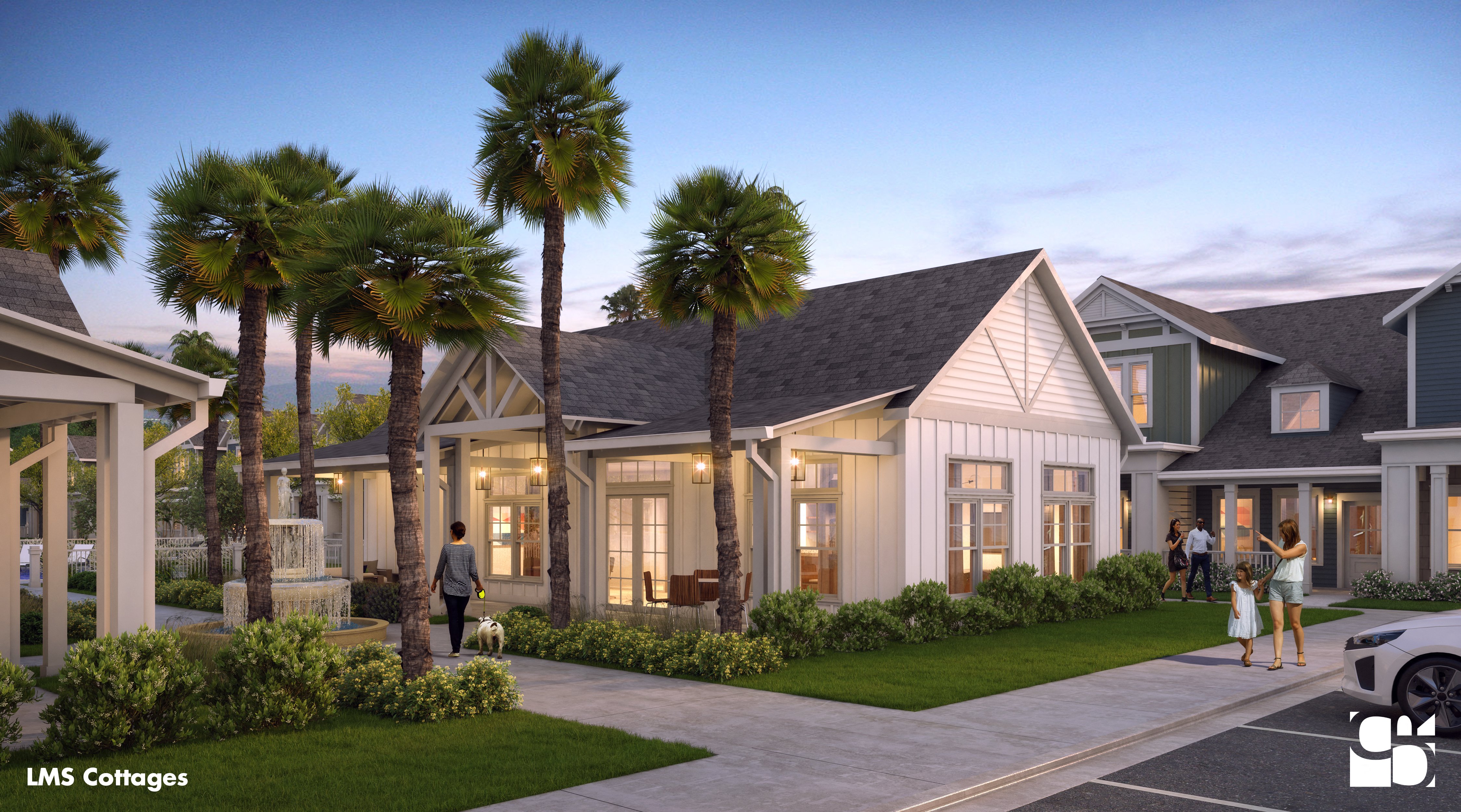 Exterior Walking Path at Allier Gulf Shores, Gulf Shores, AL