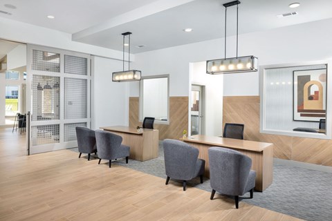 Leasing office at Fairview Springs