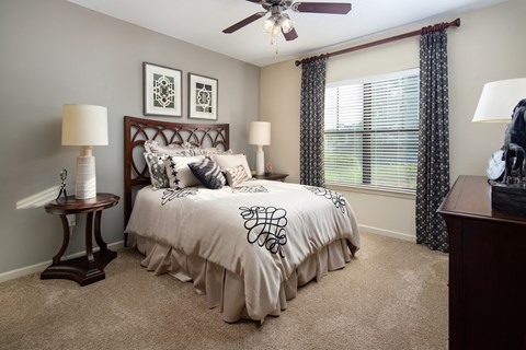 Bedroom with Bed at Gateway Crossing, Augusta, 30907