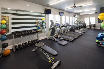 24 Hour Fitness Studio Featuring Peloton Bike