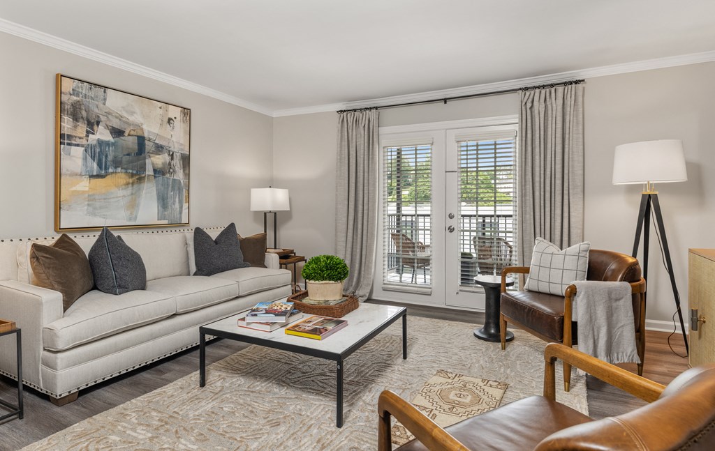 a livingroom at the brookwood