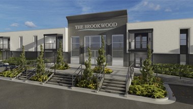 a rendering of the brookwood building