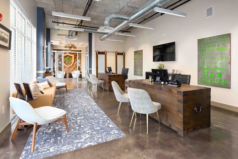 Leasing Office at Parkside Apartments, Birmingham