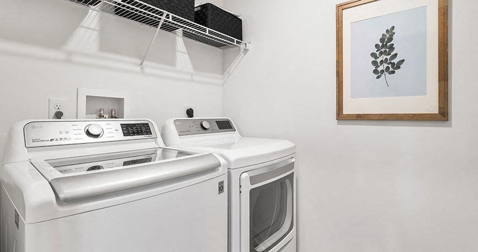 Washer Dryer In Unit at The Grove Moundville, Moundville