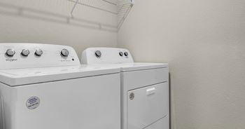 Stacked Washer Dryer at The Grove Moundville, Moundville