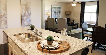 Kitchen Sink With Faucet at The Grove Moundville, Moundville, AL