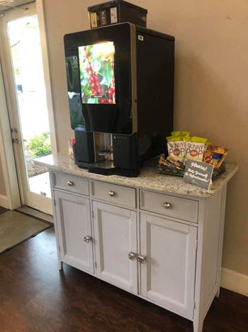 Complimentary Starbucks Coffee Bar