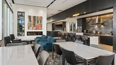 Rooftop Indoor Lounge and Bar