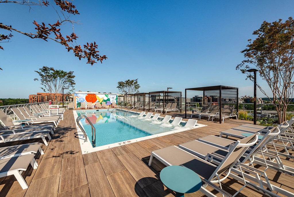 take a dip in our resort style pool