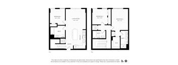 a black and white floor plan of a house